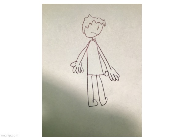 drew this man cuz i was bored | image tagged in drawing | made w/ Imgflip meme maker