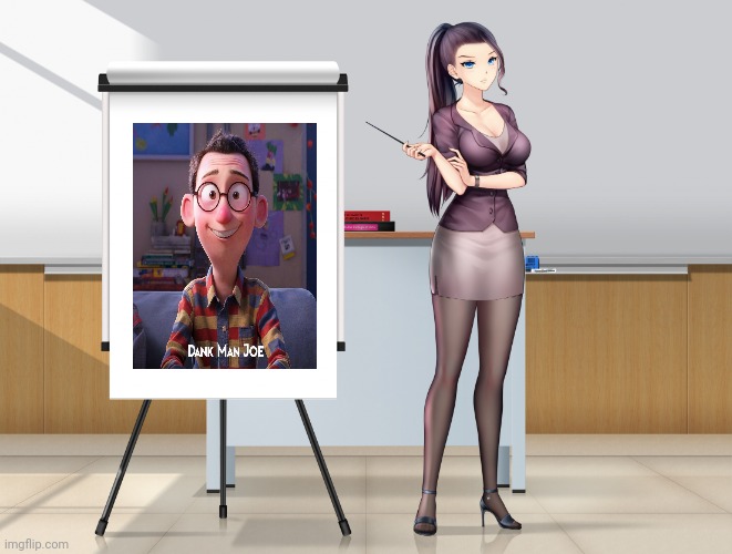 Hot Anime Lady Presentation | image tagged in hot anime lady presentation,dank man joe | made w/ Imgflip meme maker