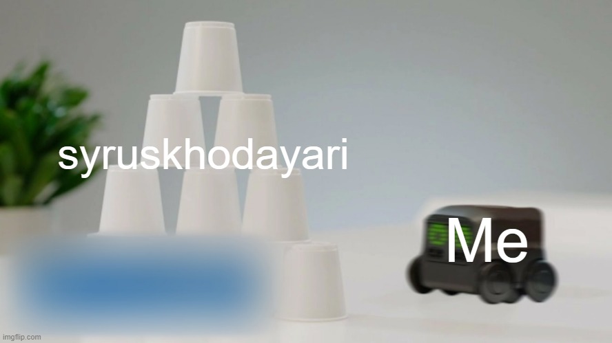 syruskhodayari Me | image tagged in boxer bowling meme | made w/ Imgflip meme maker