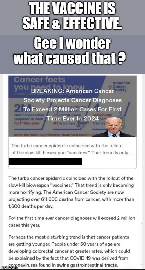 the new studies coming out,are not good for the vax pushers | THE VACCINE IS SAFE & EFFECTIVE. | image tagged in democrats,nwo,psychopaths and serial killers | made w/ Imgflip meme maker