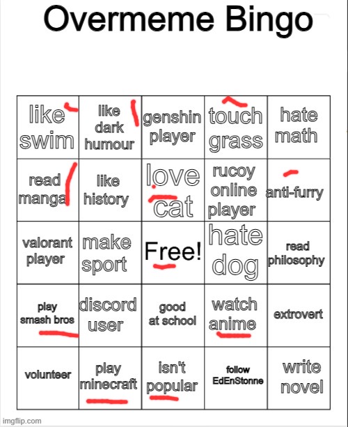 Overmeme bingo | image tagged in overmeme bingo | made w/ Imgflip meme maker