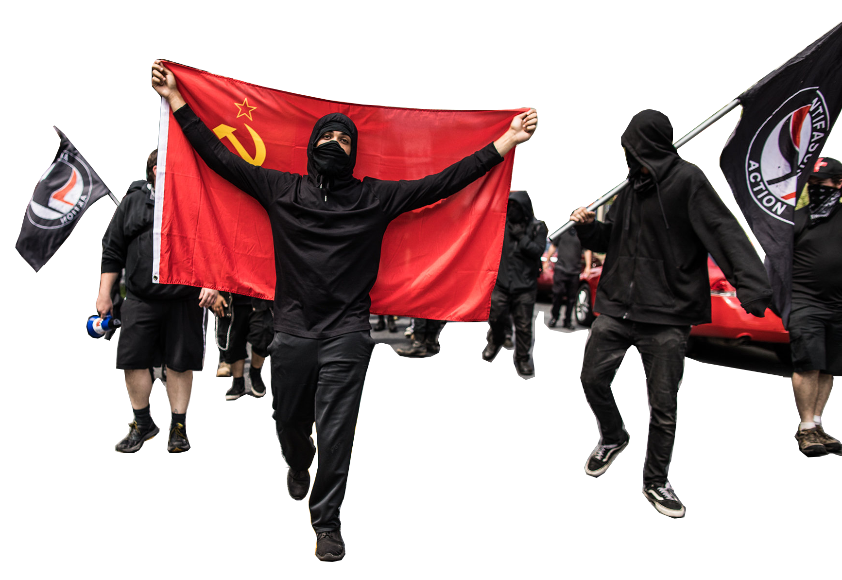 ANTIFA COMMIES Blank Meme Template