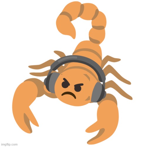 scorpion gaming | image tagged in scorpion gaming | made w/ Imgflip meme maker