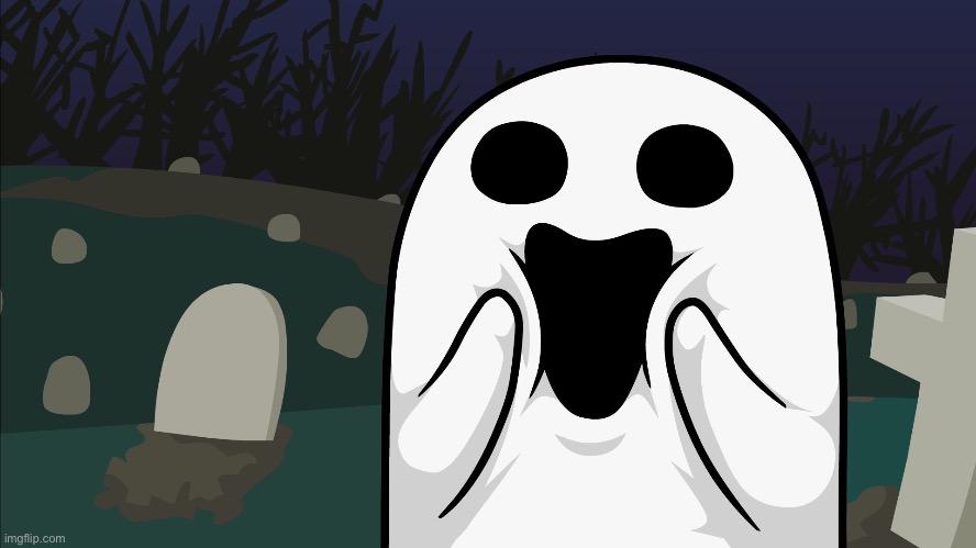 Amazed Ghost | image tagged in amazed ghost | made w/ Imgflip meme maker