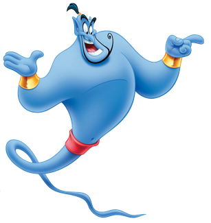 Genie (Disney) - Wikipedia Blank Meme Template