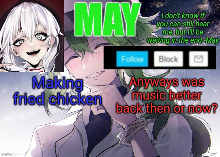 I want to peg N from pokemon until his lega can't move. | Making fried chicken; Anyways was music better back then or now? | image tagged in i want to peg n from pokemon until his lega can't move | made w/ Imgflip meme maker