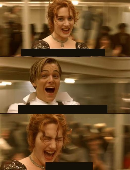 High Quality titanic spin Blank Meme Template