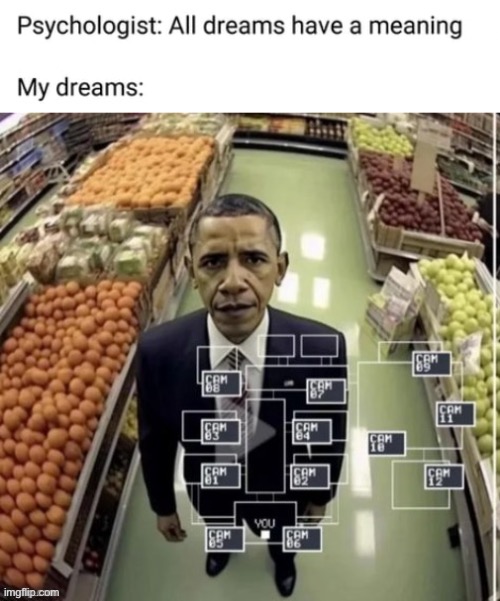 image tagged in psychologist all dreams have a meaning | made w/ Imgflip meme maker