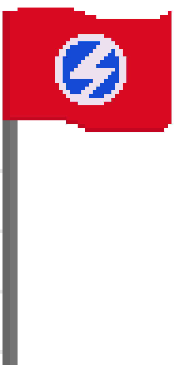 Flag and Pole of the BUF Blank Meme Template