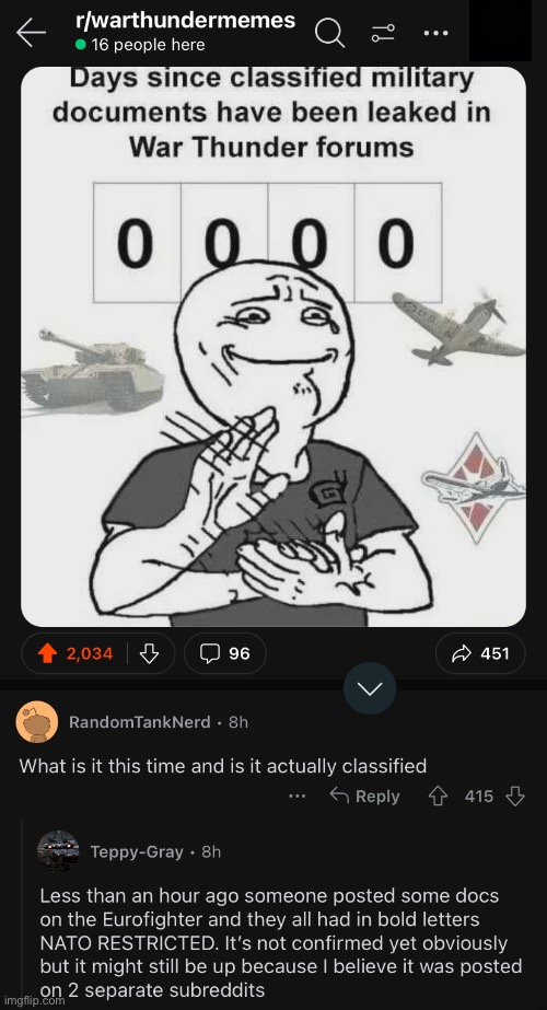 just have to share this lol (I’m not sure if restricted it’s the same as classified but whatever) | made w/ Imgflip meme maker