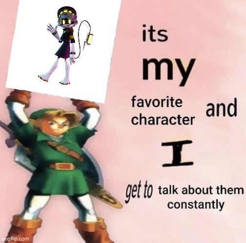 No apologies, also Michael Kovach was having too much fun voicing this t r e a s u r e of a cinnamon roll | image tagged in it is my favorite character and i get get talk them constantly | made w/ Imgflip meme maker
