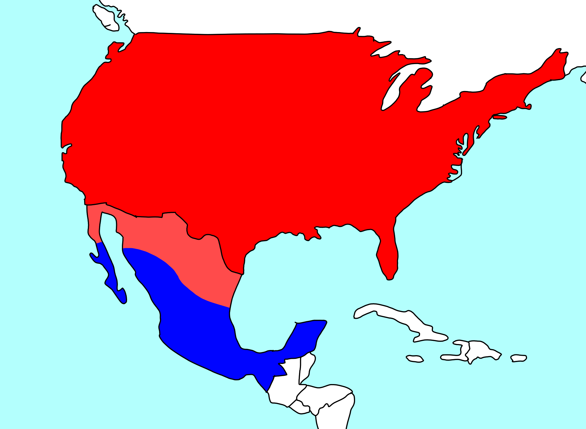 U.S.-Mexico war. Blank Meme Template