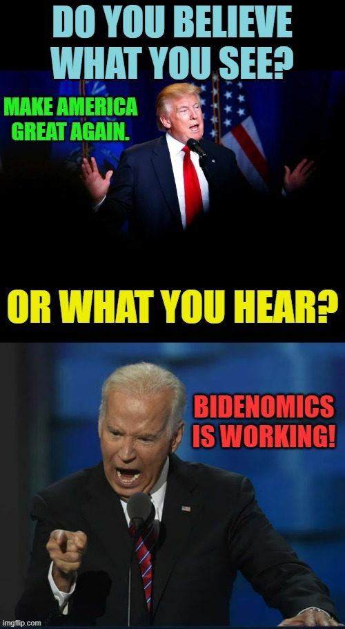 A 2024 Election Question | image tagged in memes,election,donald trump,see,joe biden,hearing | made w/ Imgflip meme maker