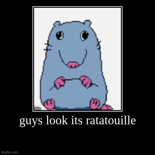 very artisitic | guys look its ratatouille | | image tagged in funny,demotivationals,pizza tower,ratatouille,disney | made w/ Imgflip demotivational maker