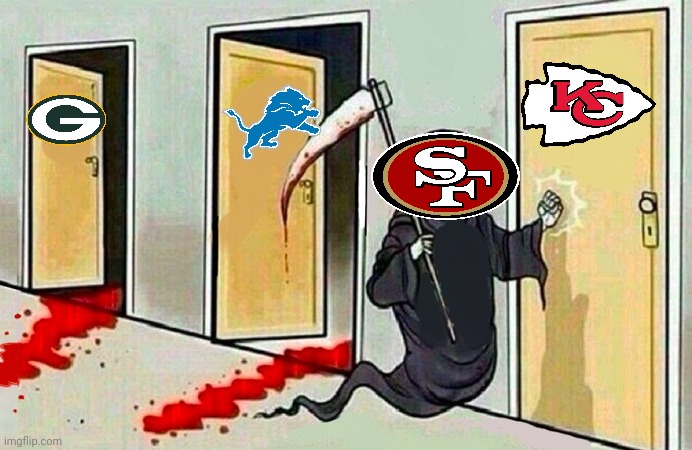 How did my niners pull that off | image tagged in 49ers,kansas city chiefs,green bay packers,detroit lions,brock purdy | made w/ Imgflip meme maker