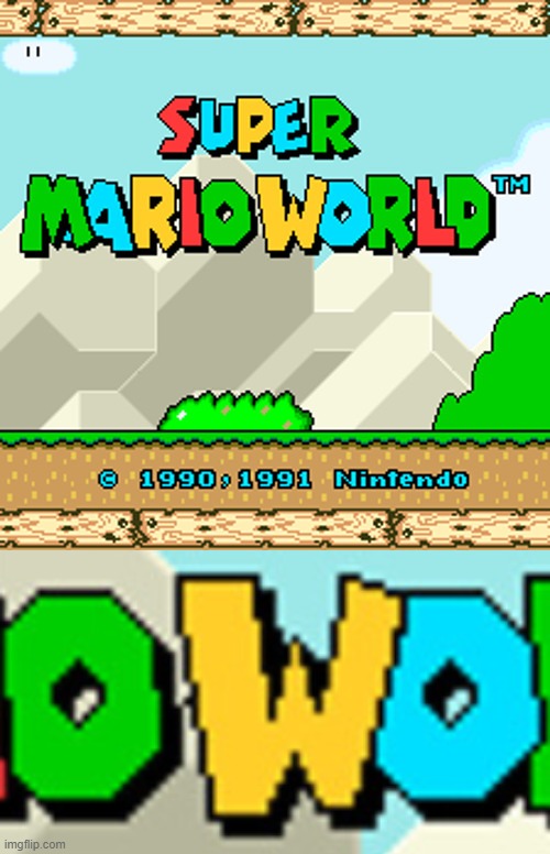 D:< | image tagged in super mario world | made w/ Imgflip meme maker