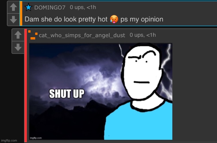 he was talking about toy chica | made w/ Imgflip meme maker