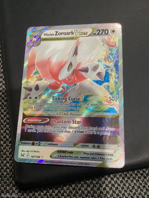 I was opening some lost origin, and I pulled this! - Imgflip