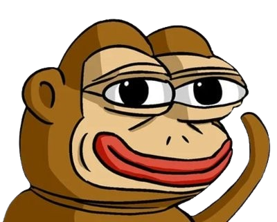 Pepe monkey Blank Meme Template