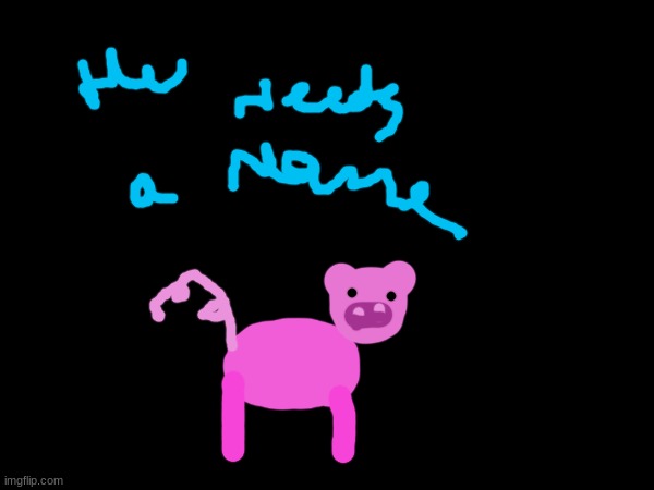 give him a name | image tagged in art,fun | made w/ Imgflip meme maker