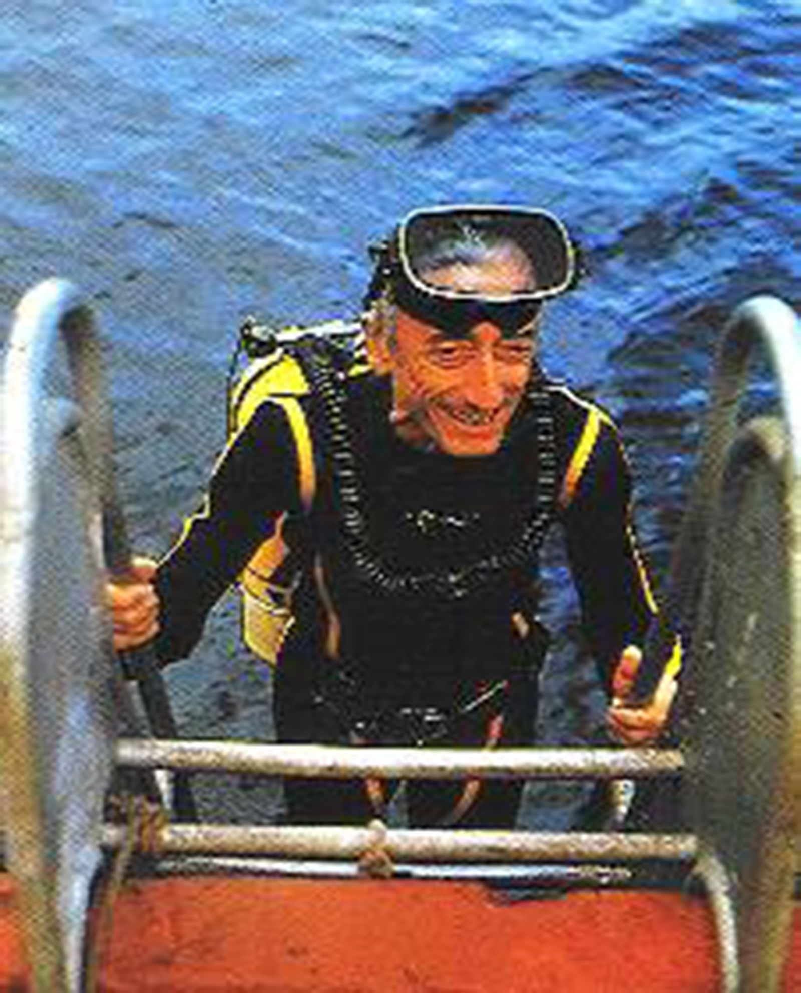 Jaques Cousteau Approves Blank Meme Template