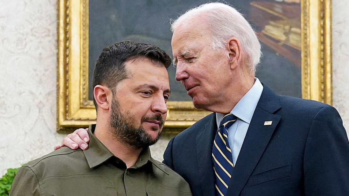 biden zelensky Blank Meme Template