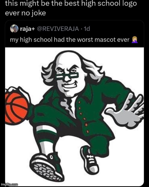 BENJAMIN FRANKLIN IS BALLING?!? | made w/ Imgflip meme maker