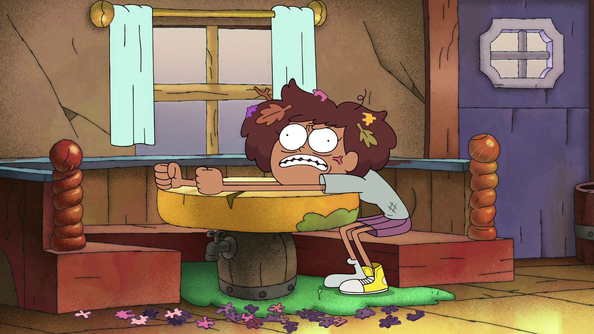 Anne Keeps Getting Interrupted Blank Meme Template