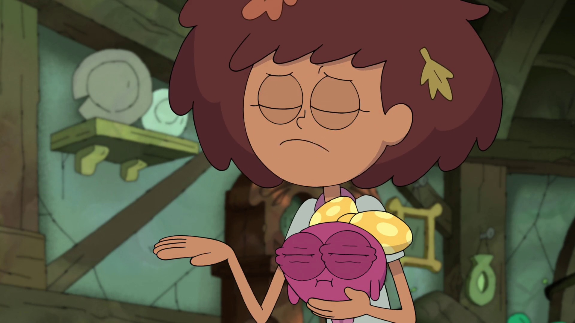 Anne and Polly Disagreeing Blank Meme Template