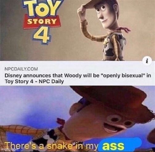 image tagged in woody,you have been eternally cursed for reading the tags,lmao | made w/ Imgflip meme maker