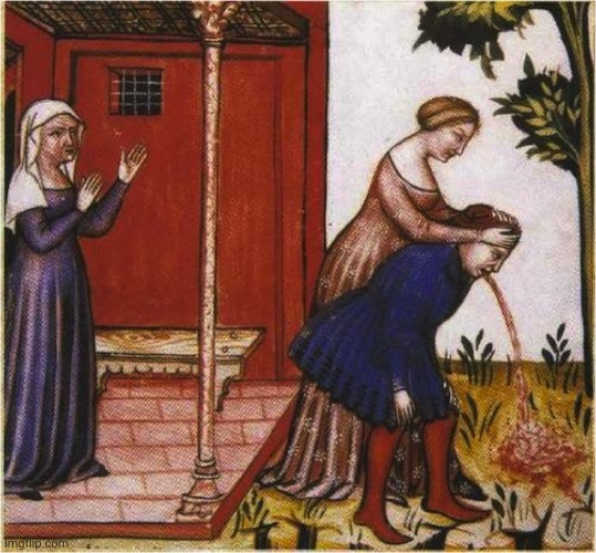 Medieval puke | image tagged in medieval puke | made w/ Imgflip meme maker