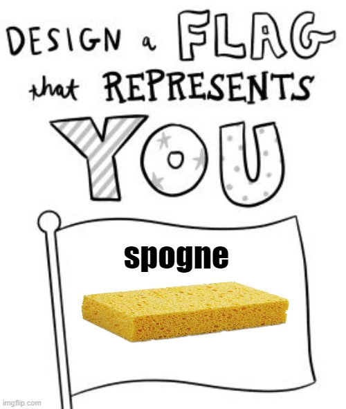 New trend! Make a flag! | spogne | image tagged in new trend make a flag | made w/ Imgflip meme maker