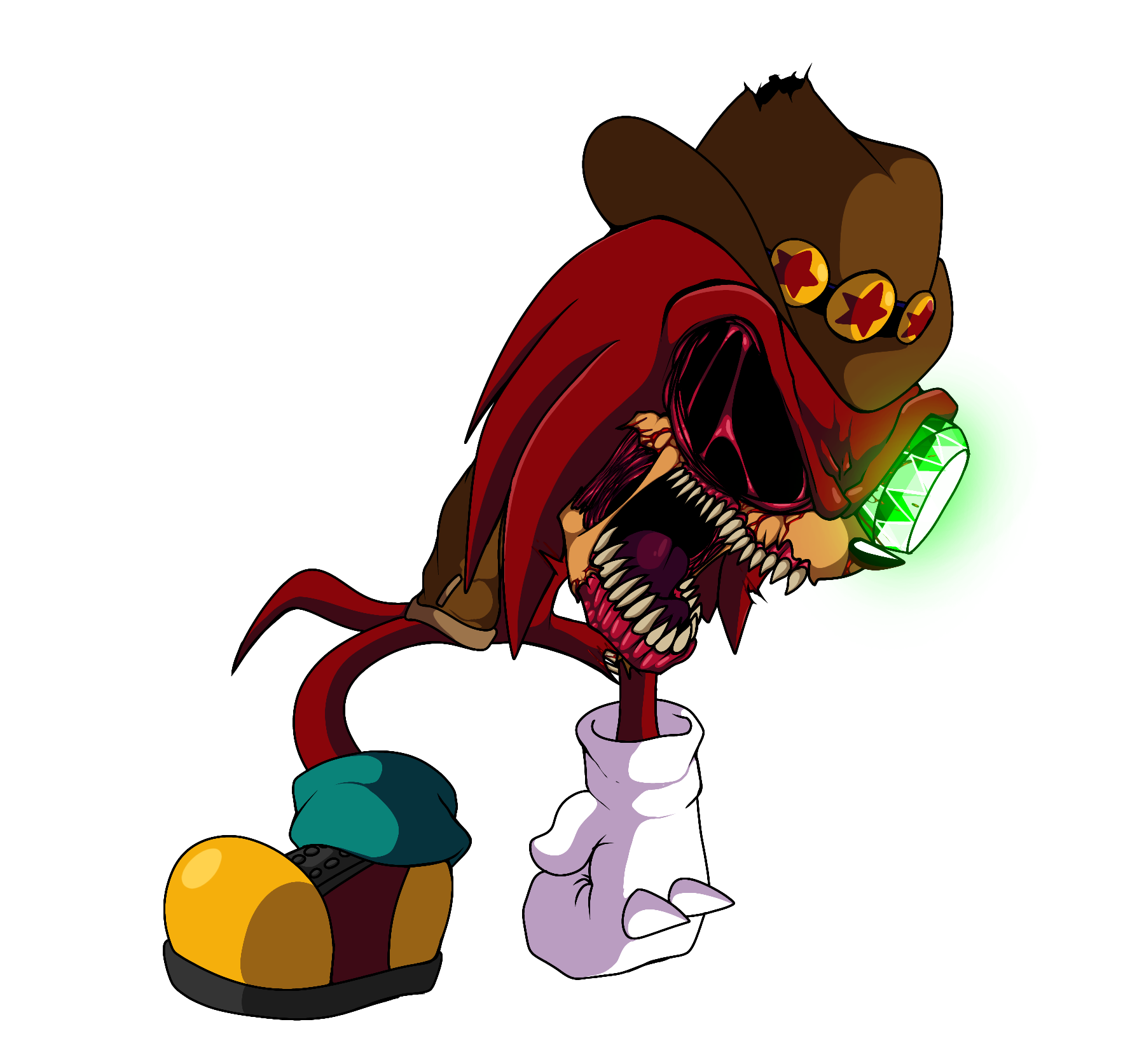 Soul Knuckles Blank Meme Template