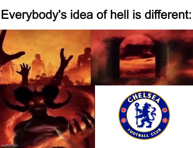 True. | image tagged in everybodys idea of hell is different | made w/ Imgflip meme maker