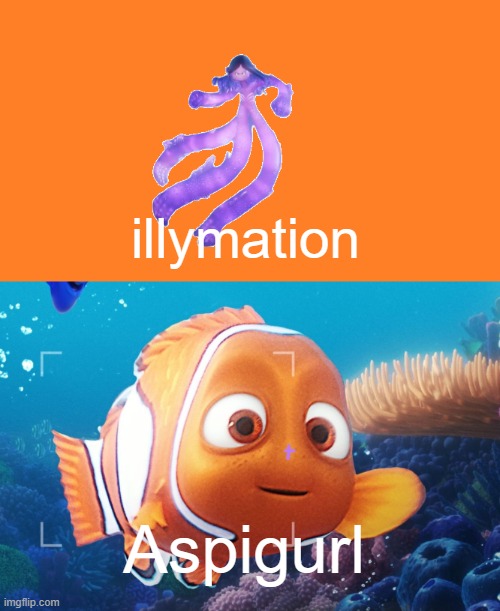 illymation vs. Aspigurl | illymation; Aspigurl | image tagged in little ruby big nemo,aspigurl,illymation,funny memes,memes | made w/ Imgflip meme maker