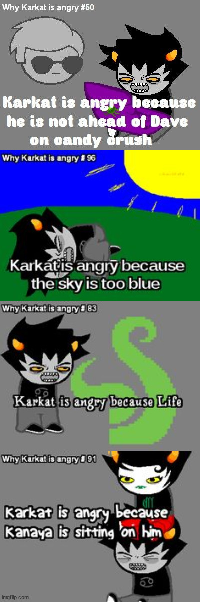karkat is such a loser | made w/ Imgflip meme maker