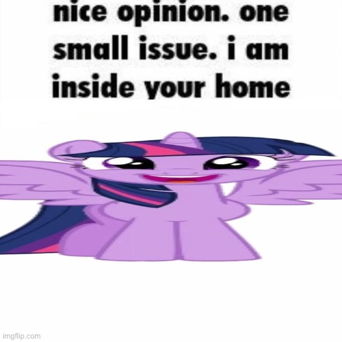 I love MLP | image tagged in twilight sparkle ratio | made w/ Imgflip meme maker