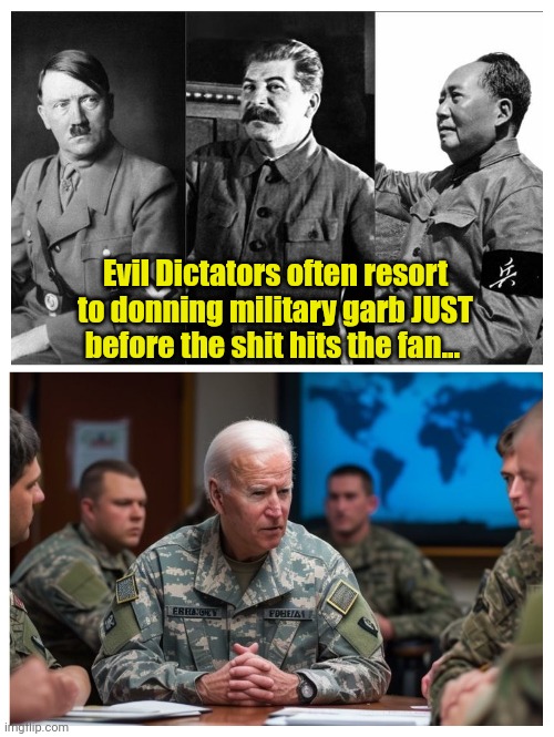 Now, on Disney+... "The Megalomaniacs!" | Evil Dictators often resort to donning military garb JUST before the shit hits the fan... | made w/ Imgflip meme maker
