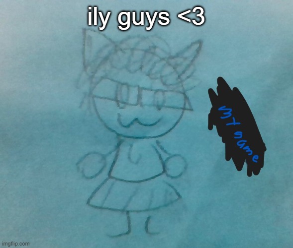 platonically of course | ily guys <3 | image tagged in bda neko arc | made w/ Imgflip meme maker