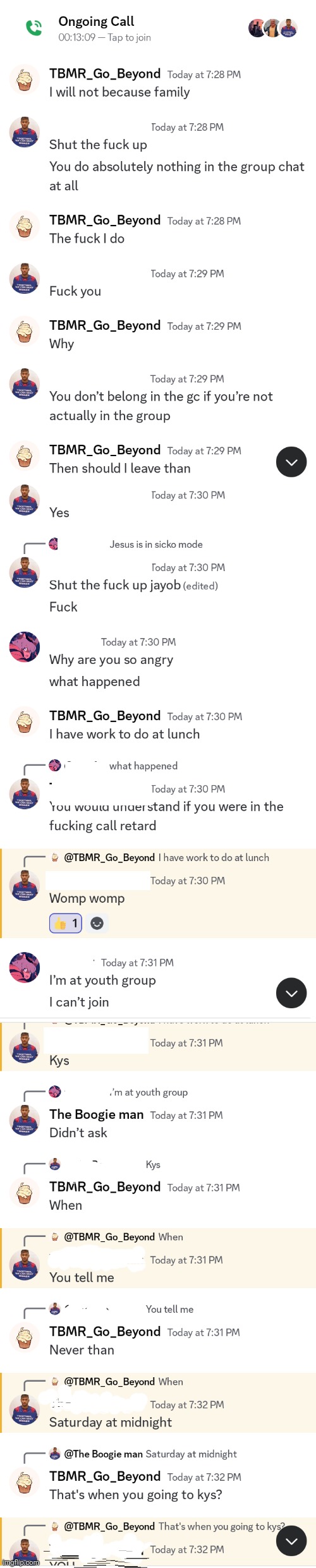 Well that happened and it's not all of the conversation | made w/ Imgflip meme maker