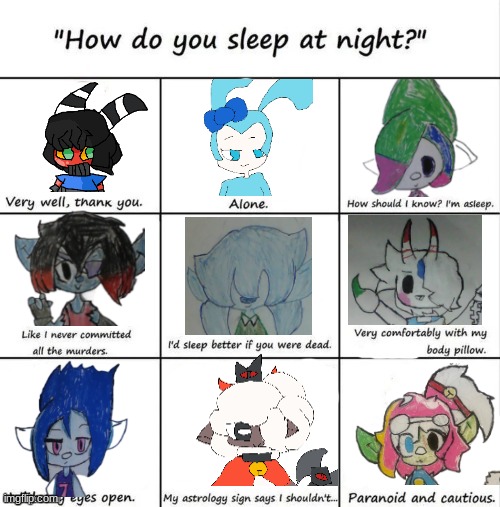 I find it kind of fitting that the quiet kid sleeps with a body pillow | image tagged in how do you sleep at night | made w/ Imgflip meme maker