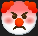 High Quality angry clown Blank Meme Template