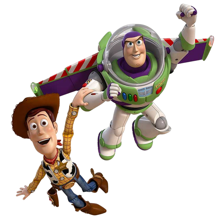 Woody and Buzz Not today Blank Meme Template