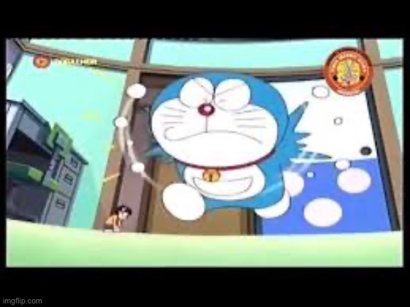 Me when I can’t  edit on a image in another stream: | image tagged in angry doraemon | made w/ Imgflip meme maker