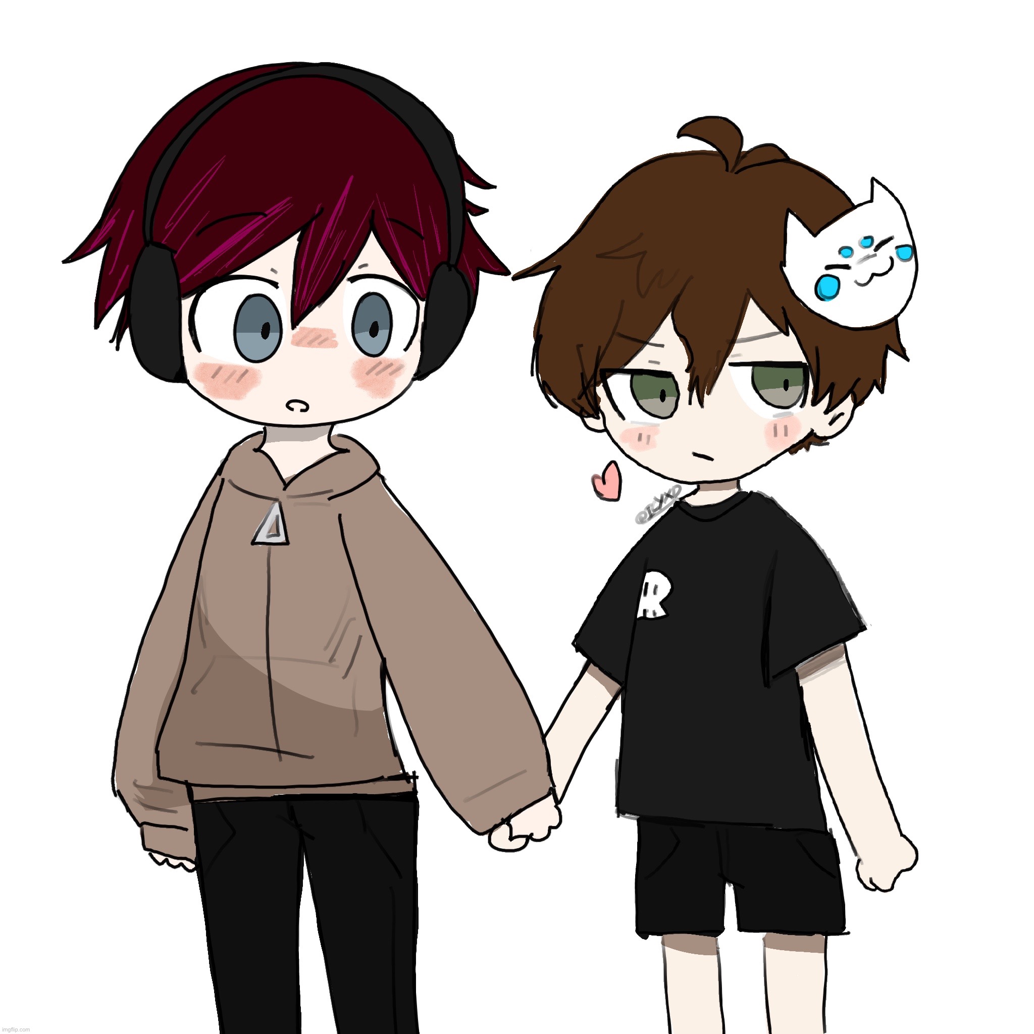 Me and Cherry~! ^ ^ | made w/ Imgflip meme maker