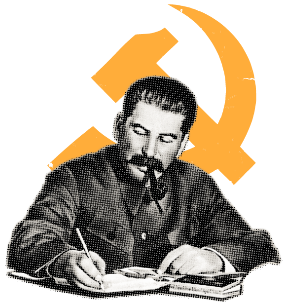 Stalin asshole Blank Meme Template