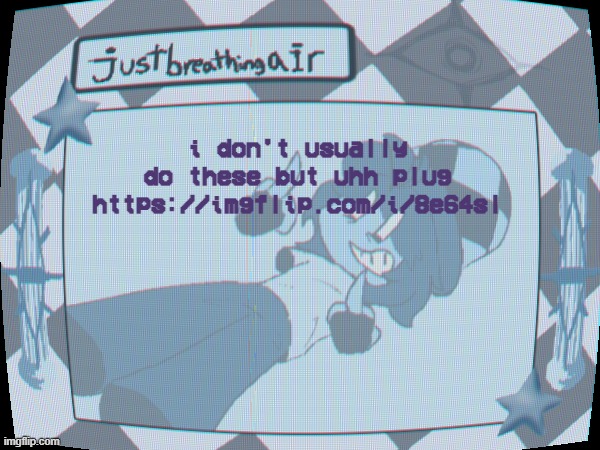 haha buttplug https://imgflip.com/i/8e64sl | i don't usually do these but uhh plug
https://imgflip.com/i/8e64sl | made w/ Imgflip meme maker