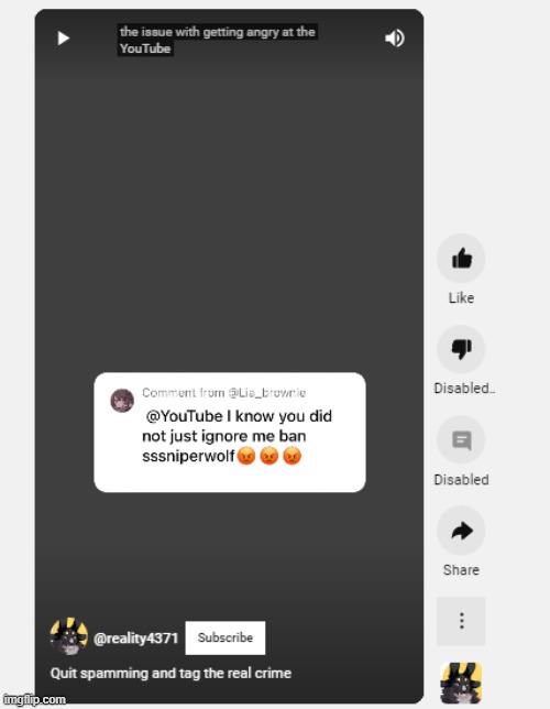 the fucking disabled comments | made w/ Imgflip meme maker