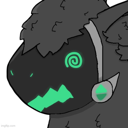 Emerald Protogen Sick | image tagged in emerald protogen sick | made w/ Imgflip meme maker