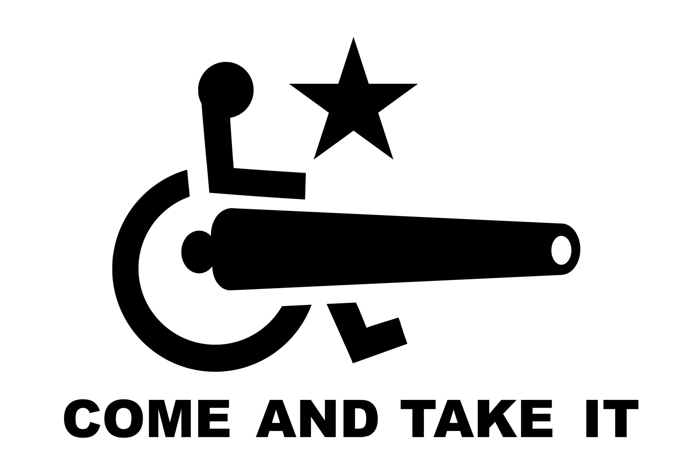 Come and Take It Texas Governor Gregg Abbott Flag Meme Blank Meme Template